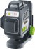 Laserliner 036.700A PocketPlane 3G kov rov laser zelen samonivelan 3x 360 + kufr
