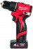 Milwaukee M12 BLPDRC-402C aku pklepov vrtaka, 2x aku 4.0Ah M12 B4 + C12 C + kufr, 4933500424