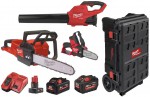 Milwaukee M18FPP3OPL5-823P aku zahradn� sada n��ad�, 4933492814
