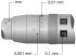 Tesa 00110101 tmenov mikrometr ISOMASTER, 0-25 mm