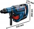 Bosch BITURBO GBH 18V-45 C aku kladivo SDS max + 18V/12.0Ah + kufr 0611913002