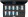 Gedore TX19E-09 sada nstrnch kl 1/2 E10 do E24, 9 ks 61280005