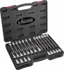 Vigor V1919 sada n�str�n�ch hlavic s vnit�n�m �estihranem 1/2“, 30 ks