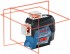 Bosch GLL 3-80 C kov laser - 1x aku 12V/2,0Ah + drk BM 1, v kufru (0601063R02)