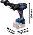 Bosch EXPERT EXSR18V-150 aku vrtac� �roubov�k 18 V + 2x 8 Ah + L-BOXX, 06019R2201