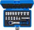 BGS 74712 pr�choz� gola sada Gear Lock 19 mm, 17-d�ln�