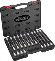 Vigor V1918 sada n�str�n�ch hlavic XZN 1/2“, 26 ks