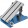 Bernardo nakl�p�c� st�l 230 x 120 mm, 27-1079