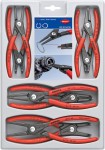 Knipex 00 20 04 SB sada preciznch klet na pojistn krouky, 8dln