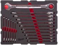 Milwaukee PACKOUT p�nov� vlo�ka s o�koploch�mi r��nov�mi kl��i 17 ks, 4932501872