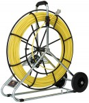 Runpotec GF11 protahovac pero ze skelnho vlkna Ø 11 mm, 200 m, pojzdn navjec stojan (10095)