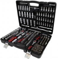 KS Tools 916.0255 sada n�str�n�ch kl��� 1/4“ + 3/8“ + 1/2“ v kufru, 255 ks