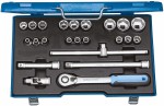 Gedore 2545837 sada nstrnch kl 1/2“, 23-dln