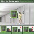 Huepar LR-8RG digitln laserov pijma pro pulzn erven a zelen rov lasery