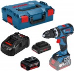 Bosch GSB 18V-60 C aku vrtaka s pklepem + 2x 5.0, 1x ProCORE 4.0 + L-Boxx