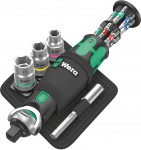 Wera 05004281001 kompaktn rna 8009 Zyklop Pocket Set 2 s bity a hlavicemi,18 dl