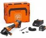 FEIN CCG 18-125-12 PD-SEC aku hlov bruska Ø125 mm, 2 ProCORE 8 Ah, nabjeka, psluenstv, L-BOXX
