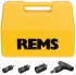 REMS KaliGrat E Set 16�2,25 + 20�2,5 + 25�2,5 / 26�3 odhrotovac� a kalibra�n� n�stroje s r��nou, 114002