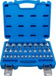 BGS 74258 zstrn hlavice 1/4-3/8-1/2“ estihran 2 - 19 mm 5/64 - 3/4“, sada 32 dl