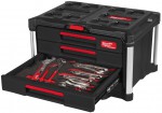Milwaukee PACKOUT box na n��ad� s vybaven�mi moduly kle�t� a kladiva 76 ks, 4932501866