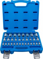 BGS 74258 zstrn hlavice 1/4-3/8-1/2“ estihran 2 - 19 mm 5/64 - 3/4“, sada 32 dl