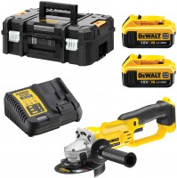 DCG412M2 aku bruska hlov 125 mm, 18 V, 2x 4,0 Ah XR Li-ion DeWalt