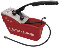 TP 40 tlakov� zku�ebn� pumpa Rothenberger