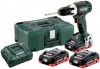 Metabo BS 18 LT Compact aku vrtac roubovk 3x 4,0 Ah