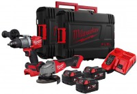 Milwaukee M18 Power-Set FPP2B2-503X 18 V aku roubovk + aku bruska + 3x 5,0 Ah