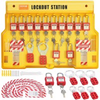 VEVOR elektrick bezpenostn stanice Lockout Tagout 60 ks