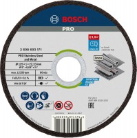 Bosch PRO Stainless Steel and Metal �ezn� kotou� 125 � 1 � 22,23 mm (2608603171)