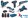 Bosch 0615A0017C sada GSR + GST + GOP + GKS + GSA + 3x GBA 3.0Ah + GAL + XL-BOXX