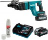 Makita HR007GM201 aku kladivo + 2x 40 V / 4,0 Ah + kufr