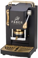 Faber Pro Deluxe Mini pkov kvovar na ESE pody, ern/mosaz