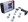 BGS 74349 aku se��va�ka pro opravu plast� v�etn� spon, 203-d�ln� sada