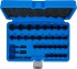 BGS 74560 sada nstrnch hlavic se spirlovm profilem / roubovk, 6,3 mm (1/4“) a 10 mm (3/8“)