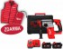 Milwaukee M18 BLHXMC-502X aku kombinovan kladivo SDS-plus, 18 V, 2x 5.0 Ah, FIXTEC, kufr HD Box, vesta POWER PACK IN2 MONACO 2025, 4933499459