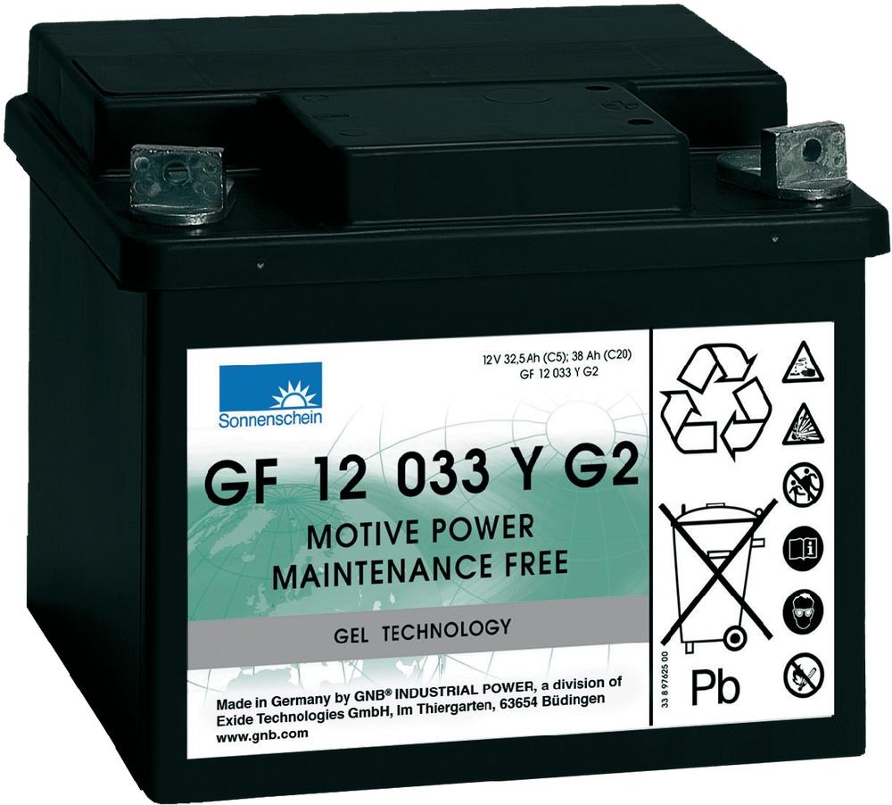 Exide Sonnenschein GF 12 51 Y 1 Gel-Batterie 12V 51Ah