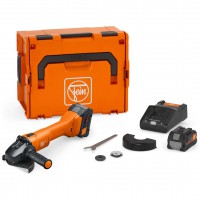 FEIN CCG 18-125-12 AS aku hlov bruska 125 mm Set, 2 aku ProCORE 8 Ah, nabjeka, L-BOXX