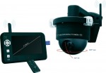 CS99PT bezdrátová venkovní dome kamera 2,4 GHz a TFT monitor 7