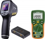 Infraerven teplomr FLIR TG 165 + nabjeka FPS-3500/4 + multimetr Extech EX205T, sada