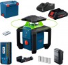 Bosch GRL18V-3-31G Professional stavebn� rota�n� laser, 1x 4,0 Ah, L-Boxx, 0601061G00