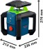 Bosch GRL18V-3-31G Professional stavebn� rota�n� laser, 1x 4,0 Ah, L-Boxx, 0601061G00