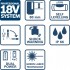 Bosch GRL18V-3-31G Professional stavebn� rota�n� laser, 1x 4,0 Ah, L-Boxx, 0601061G00