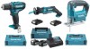 Makita 10,8 V Set aku roubovk DF331DSMJ + pilka ocaska JR103DY1J + pilka kmitac JV101DY1J + 4 aku