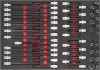 Vigor V6810 sada n�str�n�ch hlavic 58 d�l� M5–M16 s 2K p�novou vlo�kou