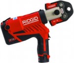 RP 240 aku lisovac sada + lisovac elisti V15-22-28 RIDGID