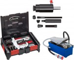 Vigor V5554-2 sada pro demont� a mont� kompaktn�ch lo�isek kol s pneumatick�m no�n�m �erpadlem, 28 d�ln�