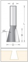 1040045 stopkov frza rybinov 12.7x12.7/14/8 Dimar