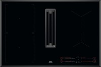 AEG CCE84543CB vestavn indukn varn deska s integrovanm odsavaem par 80 cm, ern